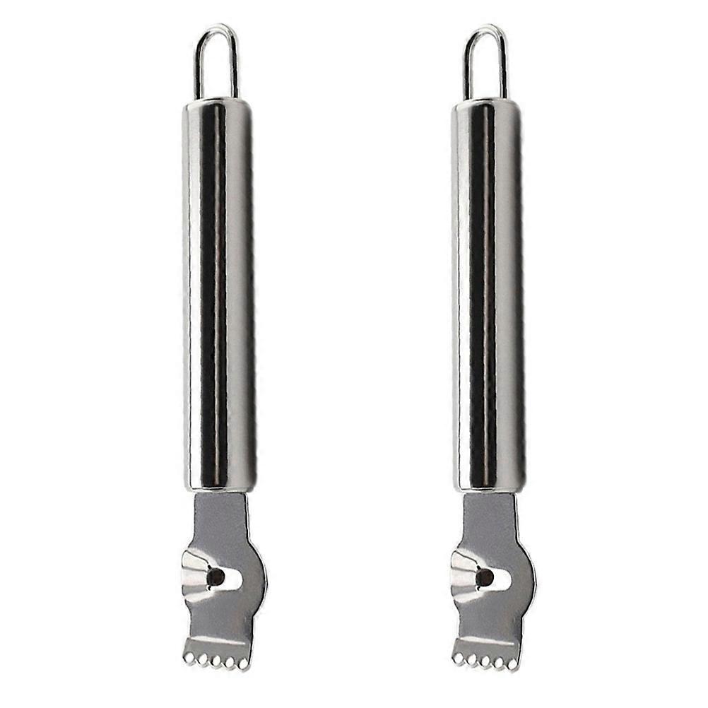 Citrus Peeling Tool For Home Users Cooking Compact Design 16.5X2.6CM 2Pcs