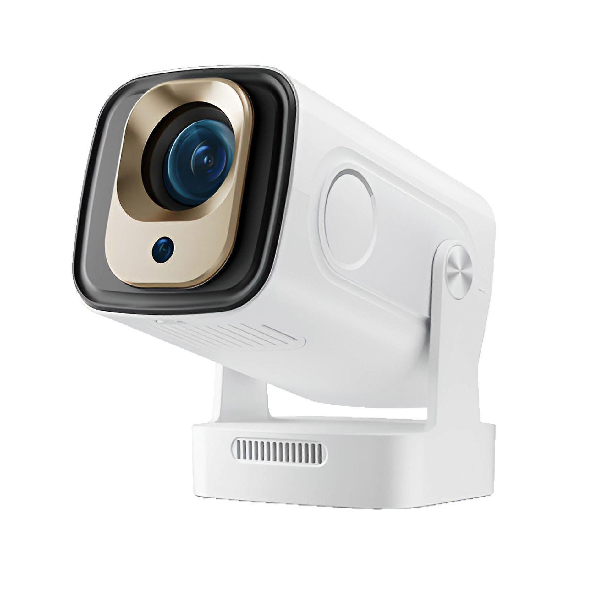 【Auto Focus&1080P】Mini Smart Projector with 4K Support, Portable Projector with Wifi and Bluetooth, 5W Speaker, Built in Apps, Voice Control, Ou