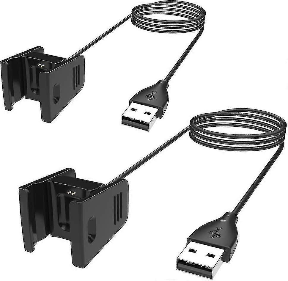 Charger Usb Charging Cable For Fitbit Charge 2 Wireless Activity - 55cm
