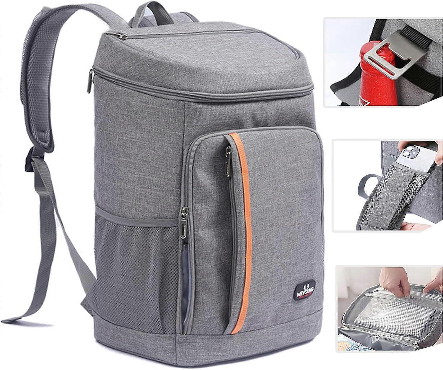 25L thermal backpack with portable insulation design  picnics and camping  suitable for hiking