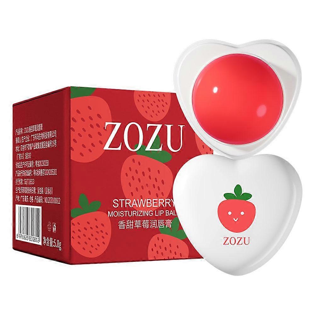 Portable Fruit-flavored Lip Balm Summer Moisturizing Hydrating Fade Lip Line