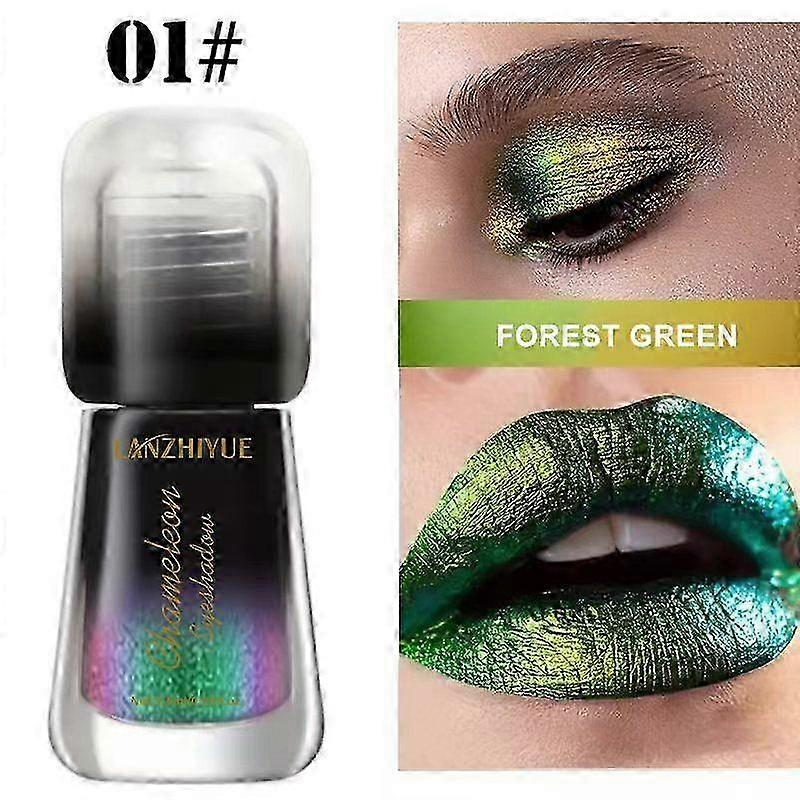 Glitter Liquid Eyeshadow,Chameleon Glitter Eyeshadow - Liquid Glitter Eyeshadow Metal Colors Shift - Multifunctional Cosmetics, Eye Makeup Supplies