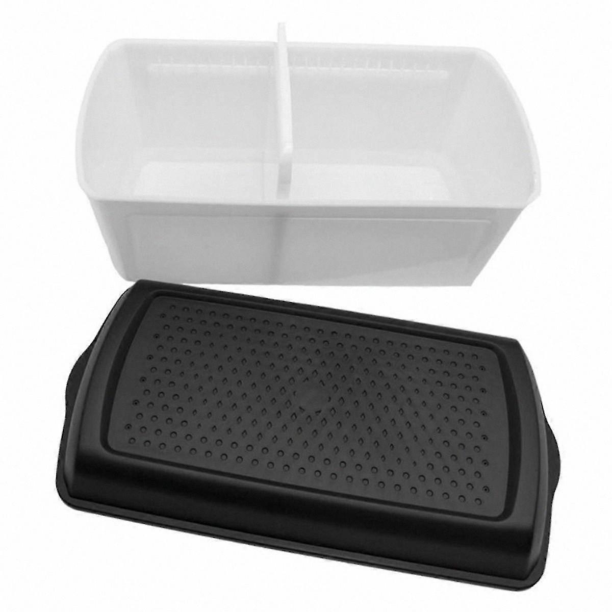 Freshness-Preserving Bread Keeper for Baked Items Kitchen Storage Container with Smart Design Food-Safe Bin for Loaves and Pastries