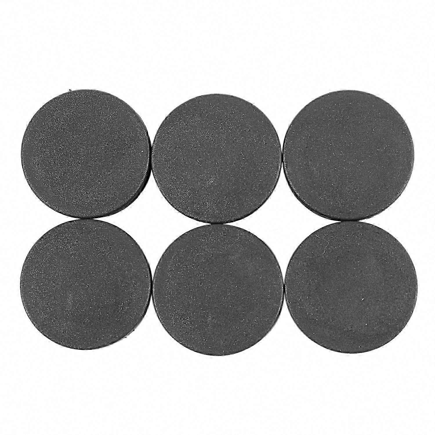 6Pcs 40mm Plastic Blanking End Cap Pipe Insert Plug Cover