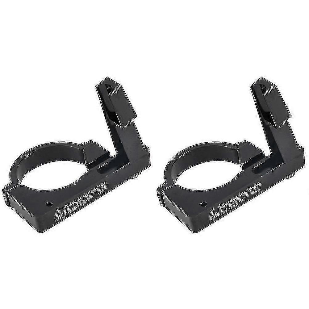 2x Sp8 Folding Bike Front Derailleur Adapter Base with 40mm Clamp Ring for Bmx Cycling Enthusiasts