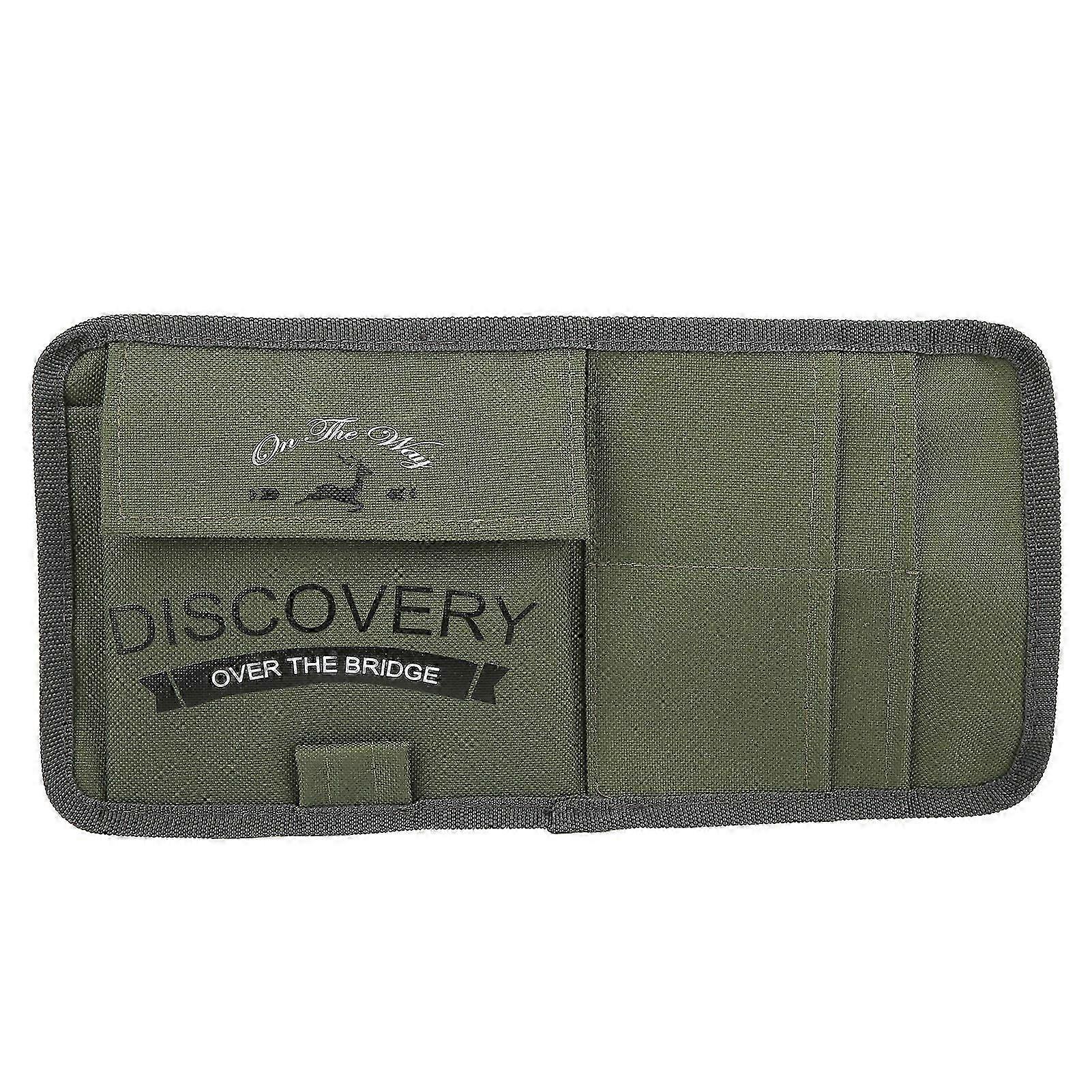 Sun Visor Storage Bag Multi Function Seats Back Organizer Pocket for Car SUV Off Road Vehicle