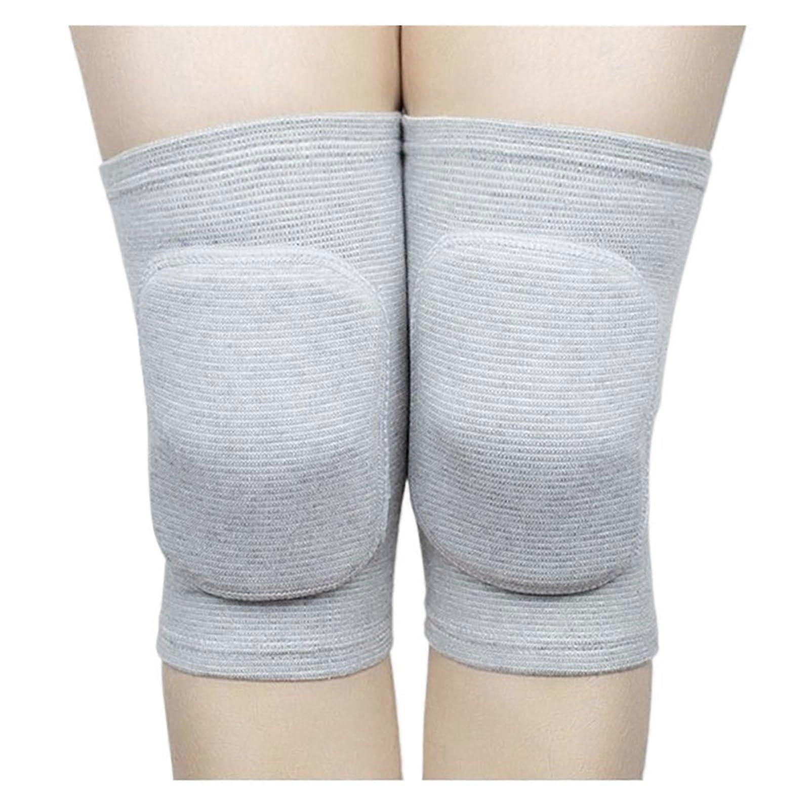 Protective Knee Pads 2 Pcs Style B Gray XS (13-25 KG) Thickened Sponge Compression Knee Pads For Volleyball Yoga