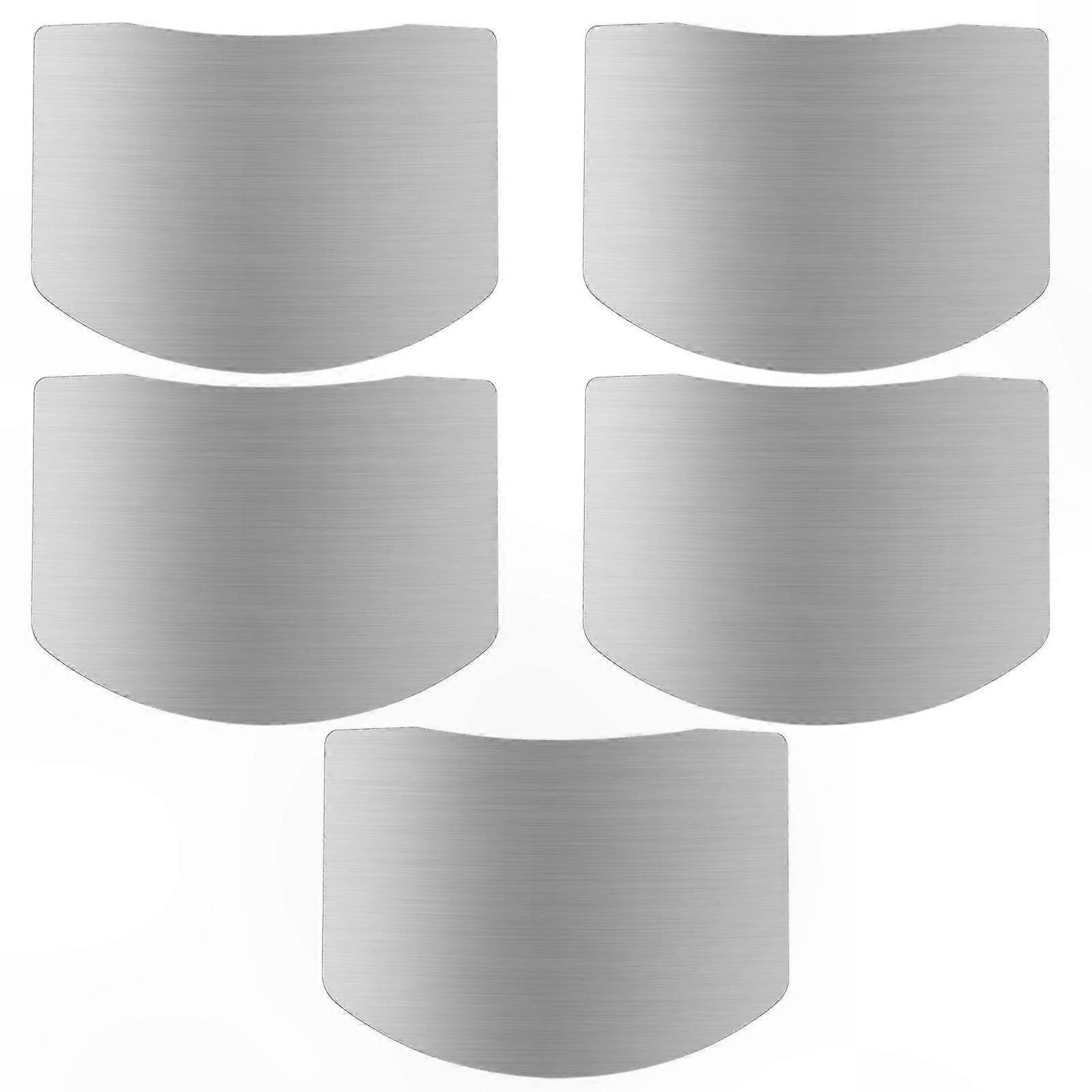 Stainless Steel Finger Guards for Safe Vegetable Cutting