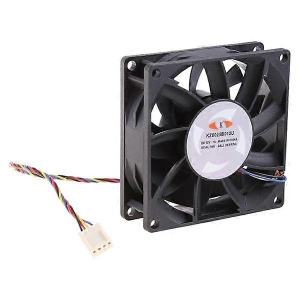 KZ8025B012U 8cm 80mm Fan 12V 1.00A 4 Lines 4pin 4 Wire Connector High Speed Server Computer Chassis Power Cooling Fan