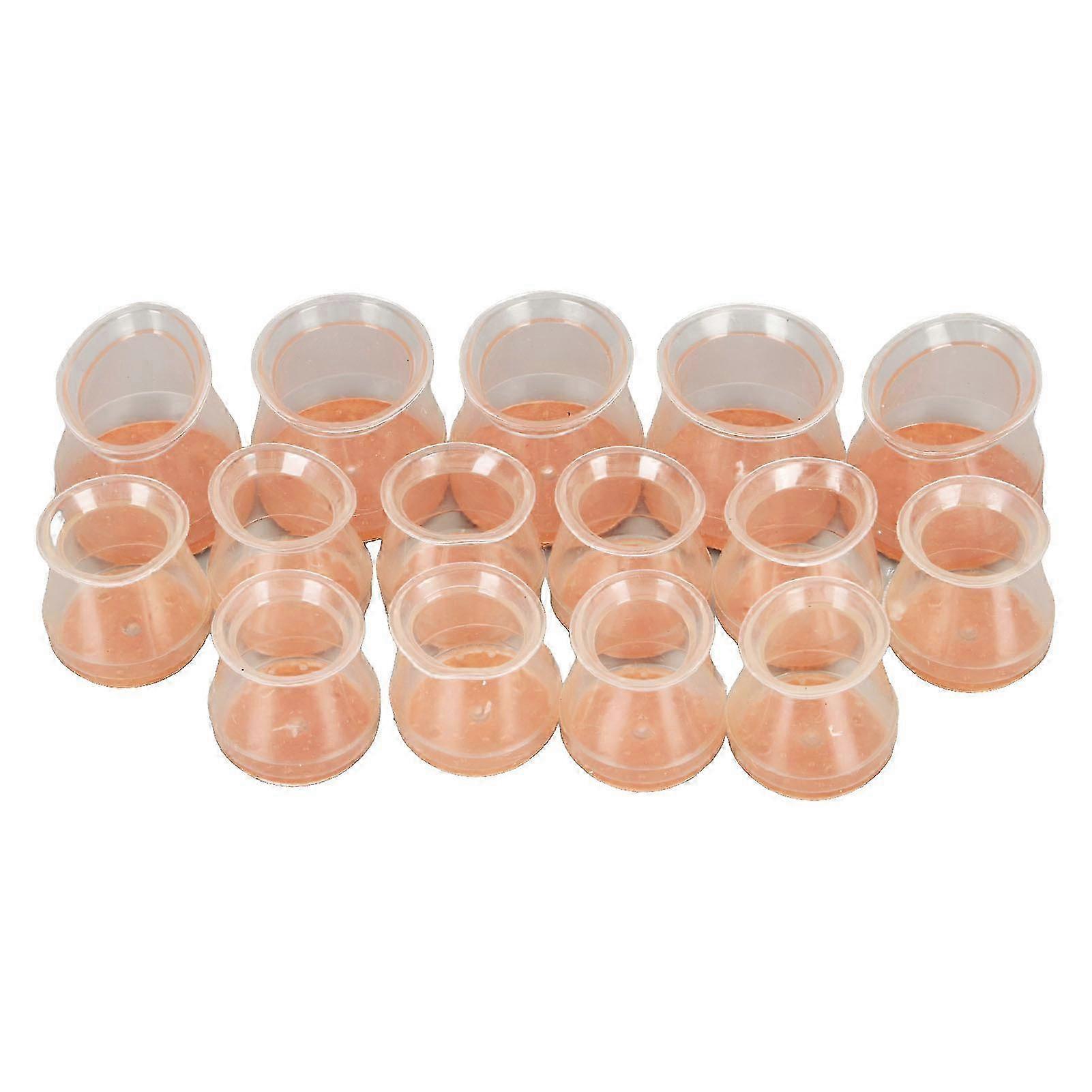 15db székláb padlóvédők szilikon bútor lábvédő filc párnák keményfa padlókhoz - 1