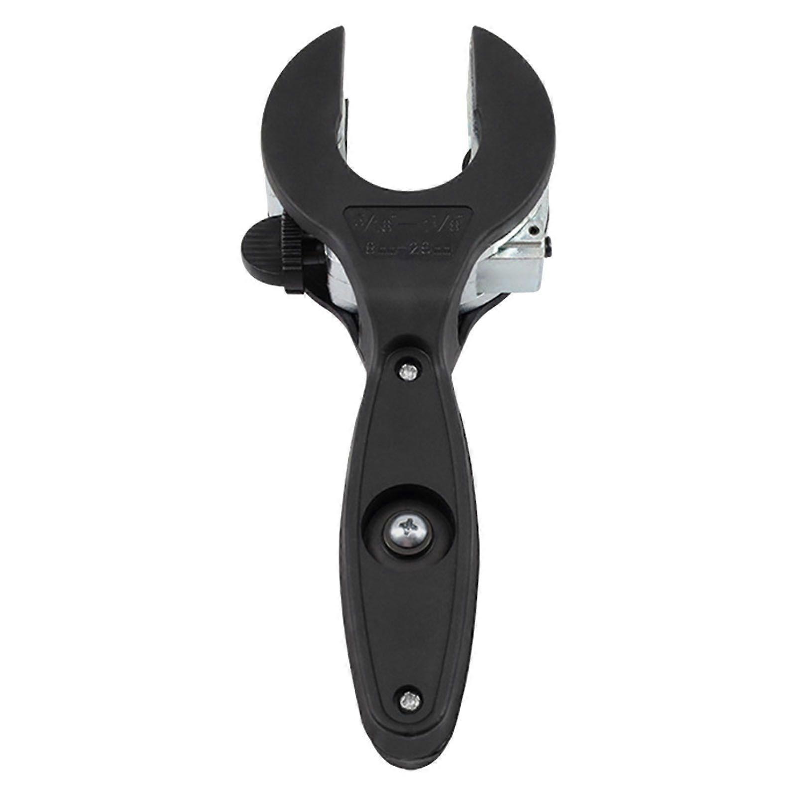 Ratcheting Tubing Cutter Tool Zinc Alloy 8-29mm(5/16in to 1-1/8in) Copper PVC Pipe Close Quarters Tube Compact Cutter