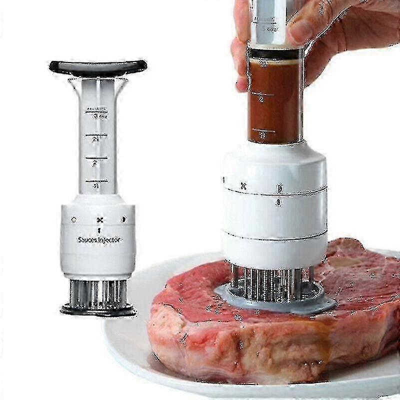 Steak Meat Tenderizer Needle Flavor Marinade Sauces Tools Kitchen Tool