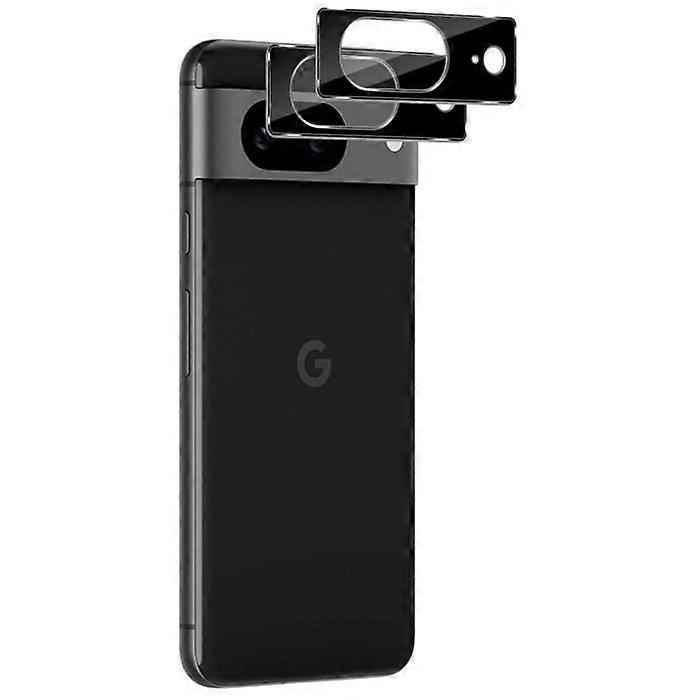 Camera Protection - Phonillico® - Google Pixel 8 - Pack of 2 - Tempered Glass - Scratch Resistant