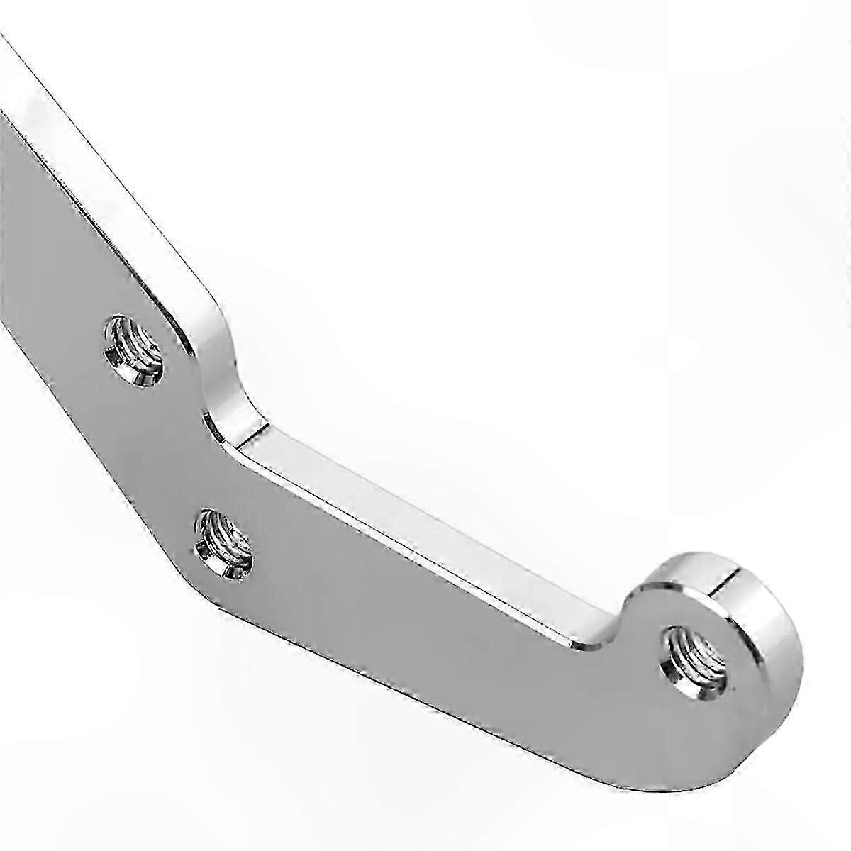 Adapter Bracket for Front Brake Caliper with 4 Pistons, Fits 84-99 Touring and Softail Models