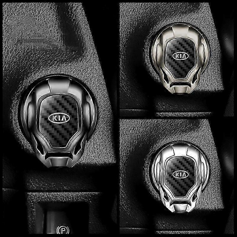 1 item Apply to KIA Engine Start Stop Button Cover Push Start Button Cover Ignition Decoration Protective Cover Universal Button