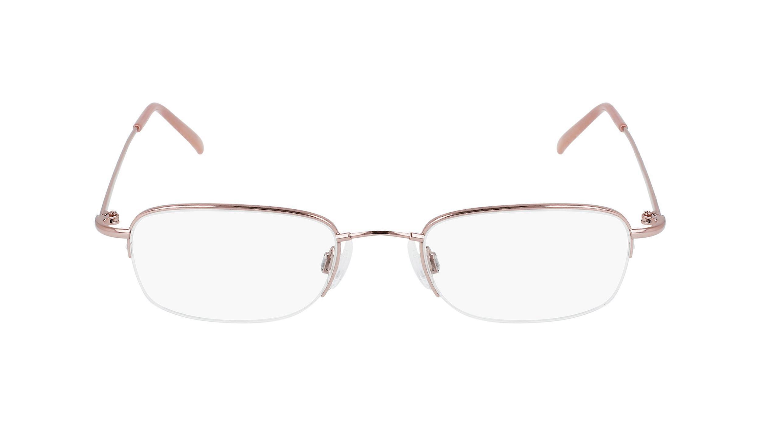 Eyewear Frames FLEXON FLEXON 607 241 CAMEL BLUSH 51/20/145 FEMALE