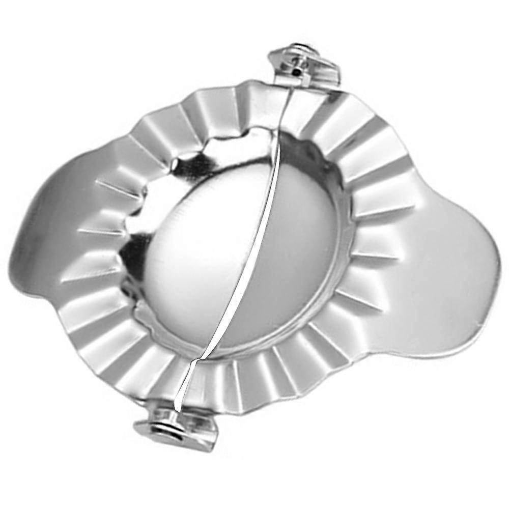 Manual Dumpling Maker Dumpling Press for Kitchen Use Silver