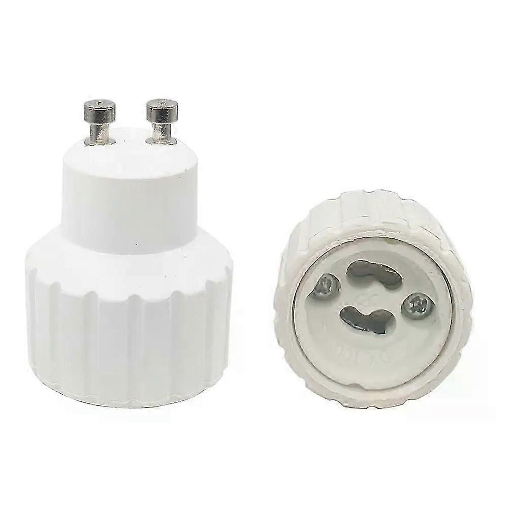 2st GU10 till Gu10 Gu10-Gu10 CFL LED Spotlight Socket Extender Lampa Bub Bashållare Omvandlare Adapter