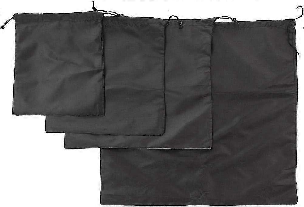 Drawstring bags, 4 pieces large waterproof dustproof storage bag