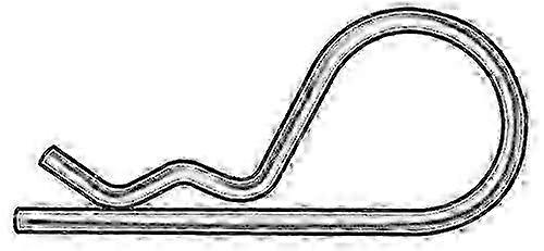 Hairpin Cotter Pins, 9/64 Diameter x 2-3/4 Length, Pack of 25, Suitable for Various Uses