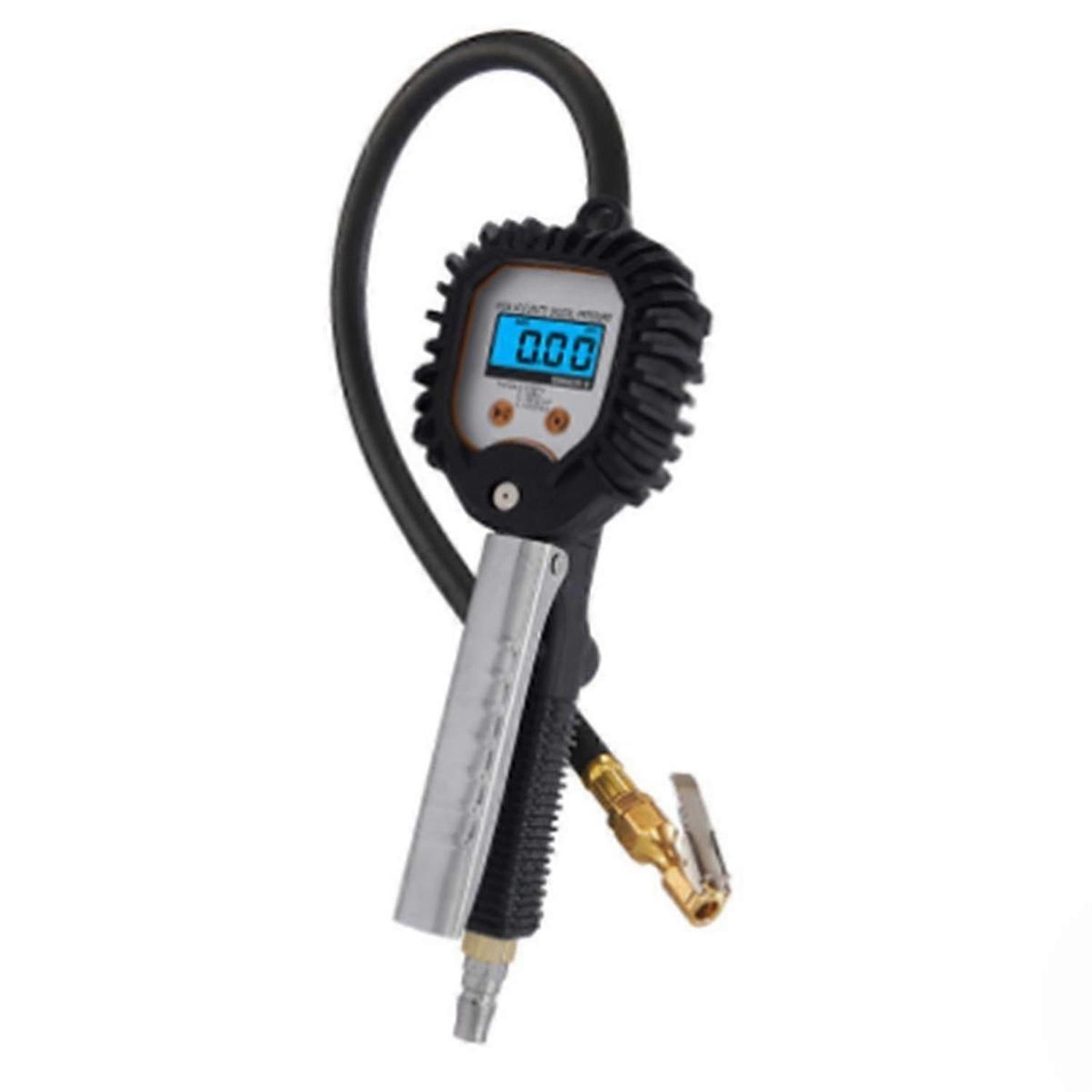 Digital Display Tyre Pressure Gauge High Precision Monitoring Inflator Car Valve Valve Universal Repair Tool -001