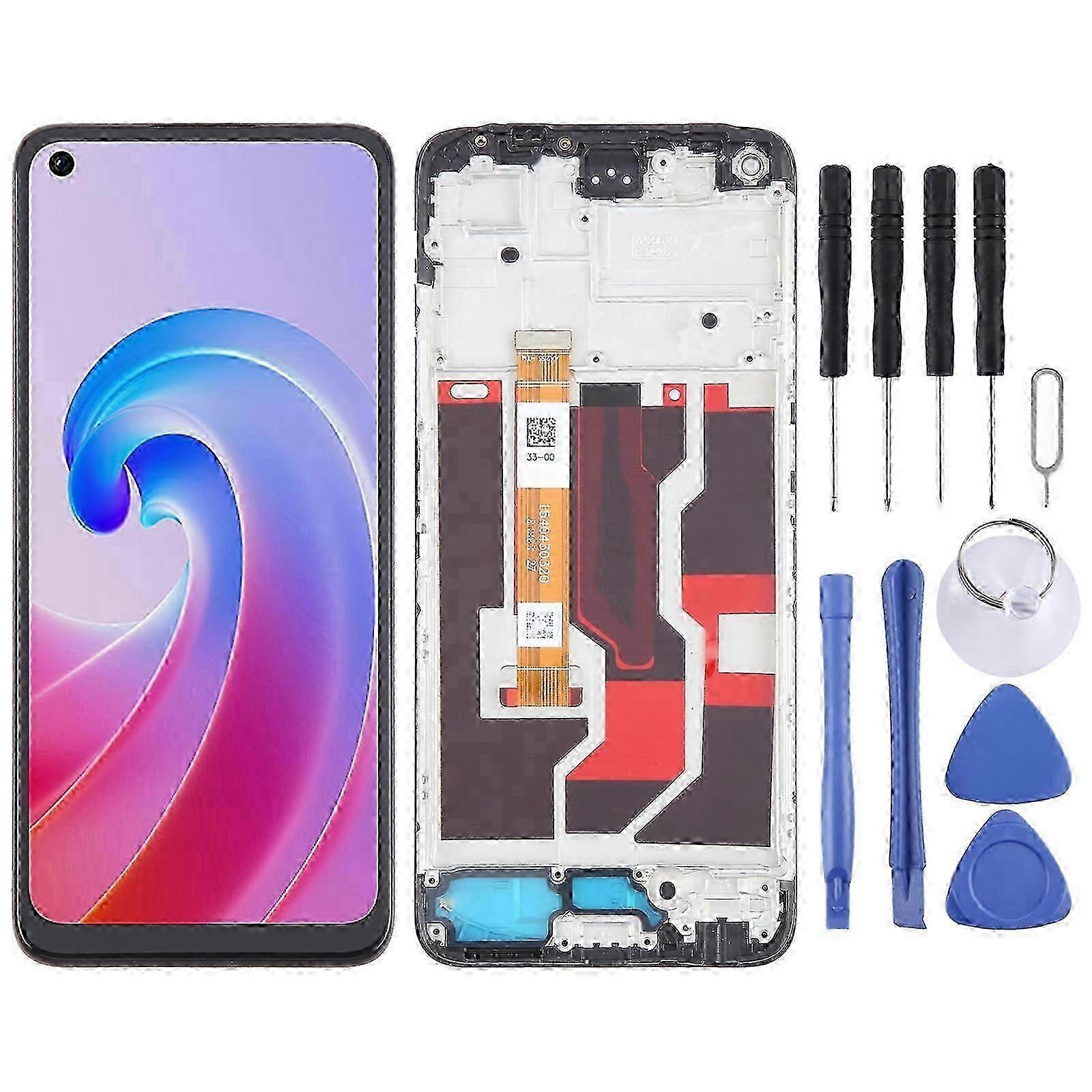 OEM شاشة LCD محول رقمي تجميع كامل مع إطار