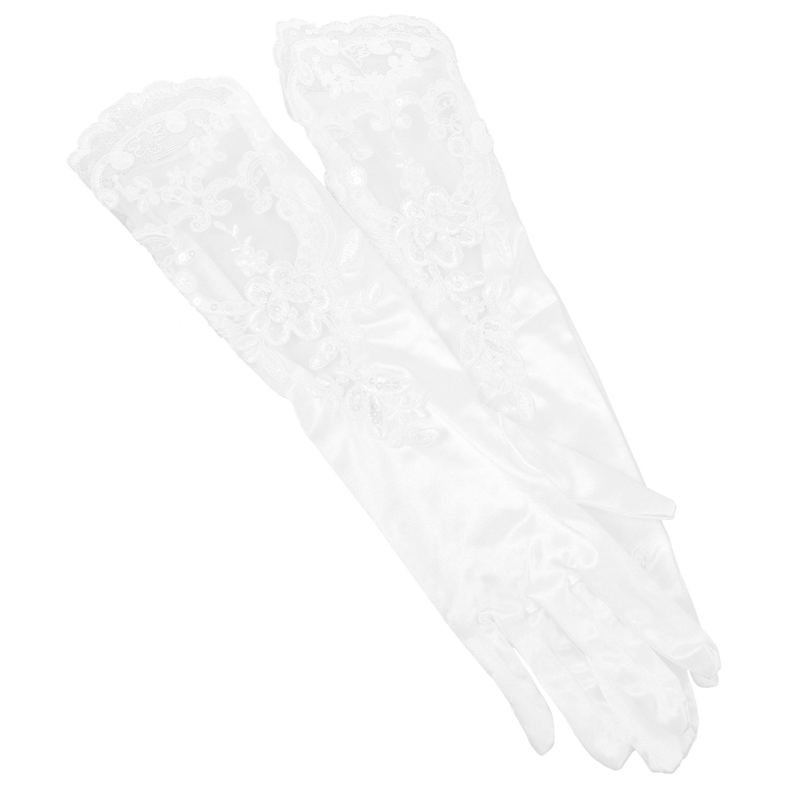 Bridal Dress Decors Lace Glove for Wedding Bride Gloves 1Pair