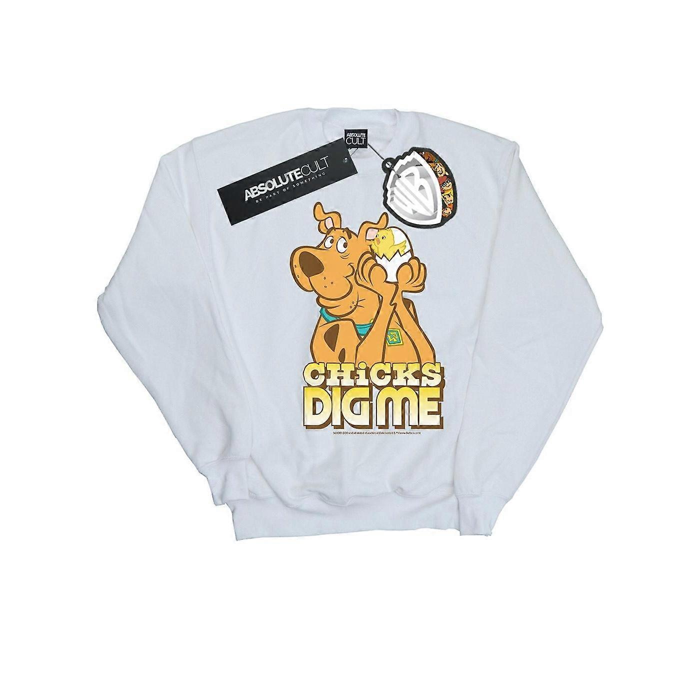 Scooby Doo Męska Bluza Chicks Dig Me