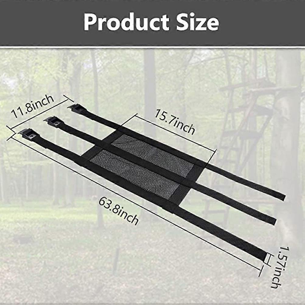 Tree Stand Chair Mesh Outdoor Supply Adjustable Replacement Seat Black