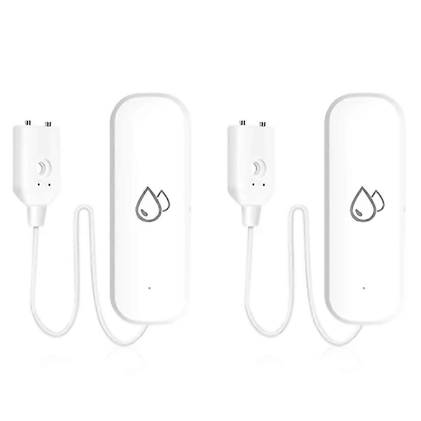 For Tuya Wifi Water Sensor Leakage Alarm Flood Leak Detector Smart Home Remote Control Smart Home Se