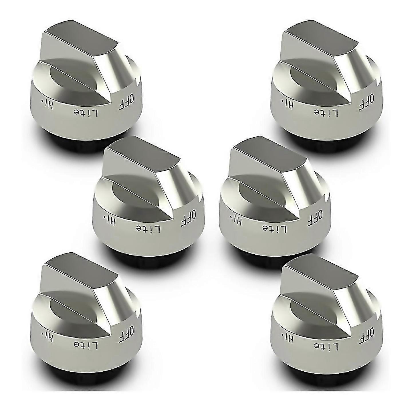 For Dg9400945a Kitchenaidgas Stove Control Knobs Dial Replacements6pcs