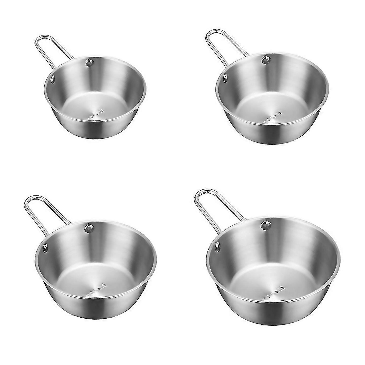 For Round Rice Wine Bowl With Handle Food Tableware Kitchen Utensils