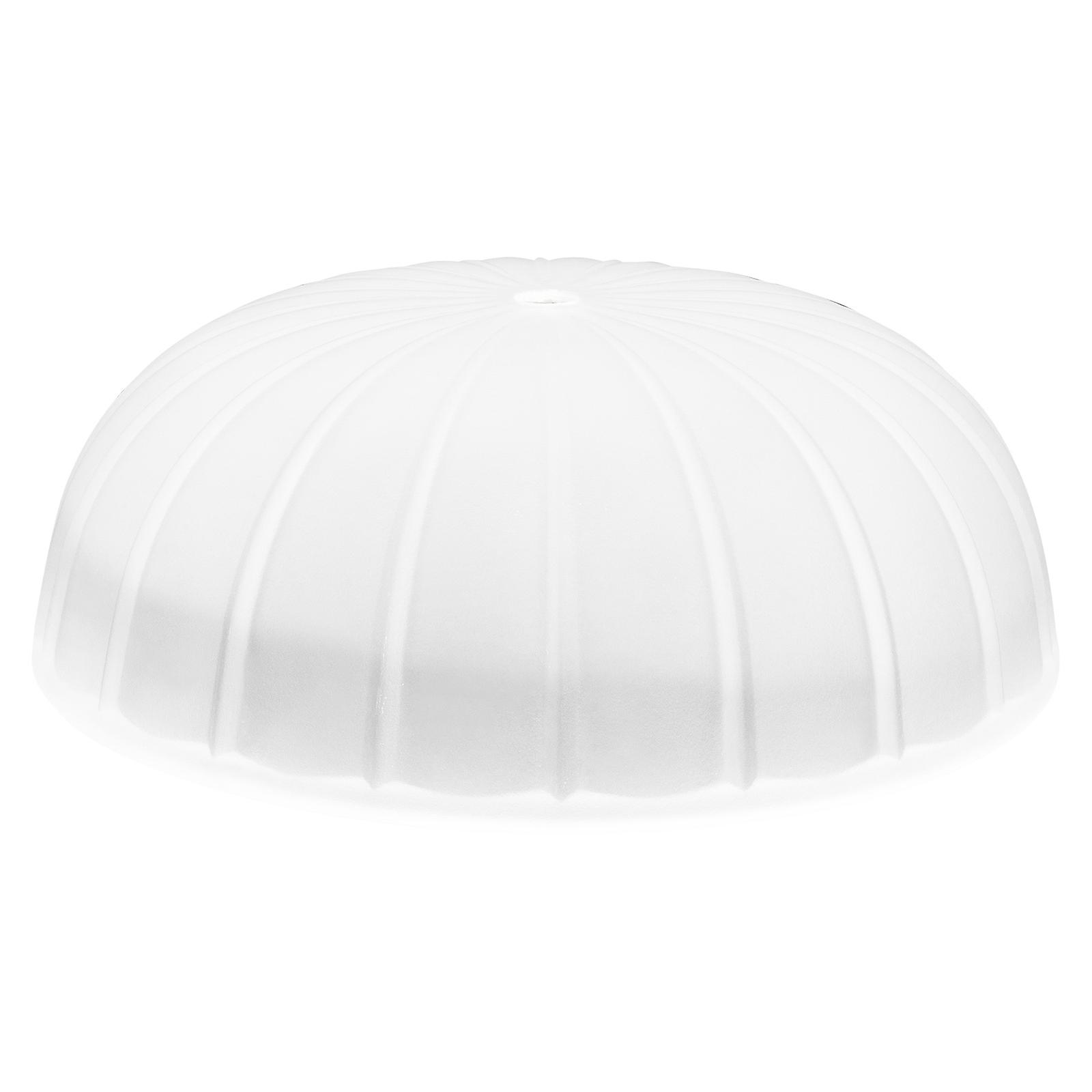 Pumpkin Ceiling Light Shade 2Pcs Effective Glass Cover For Household Use 20x8cm Providing Windproof Functionality