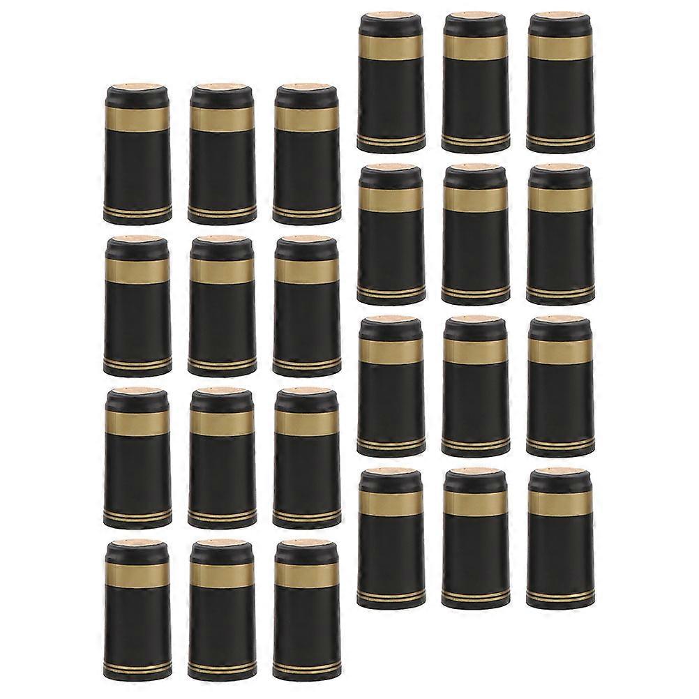 250 Pcs Heat Shrink Caps For Efficient Sealing And Protection Made From PVC For Bottles