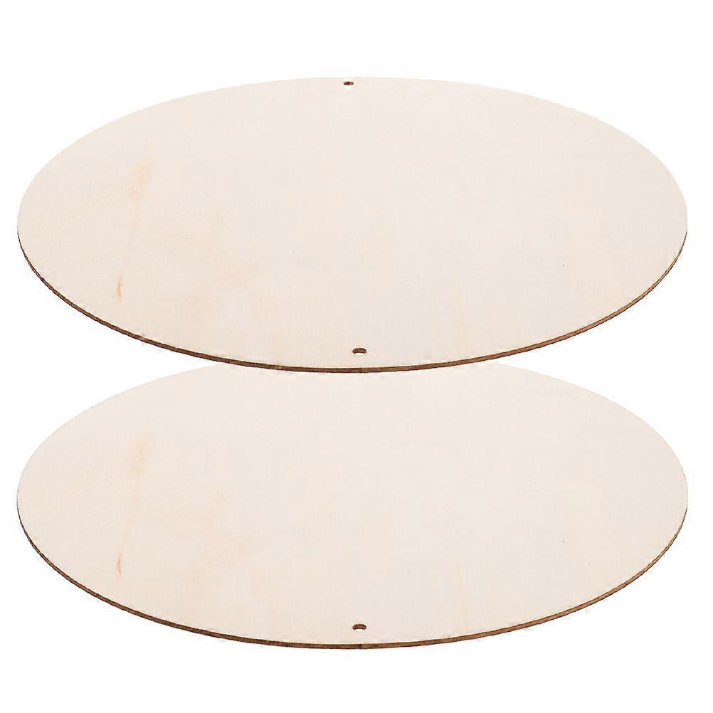 Handmade DIY Wooden Clay Boards for Clay Making Tools 2Pcs Light Brown