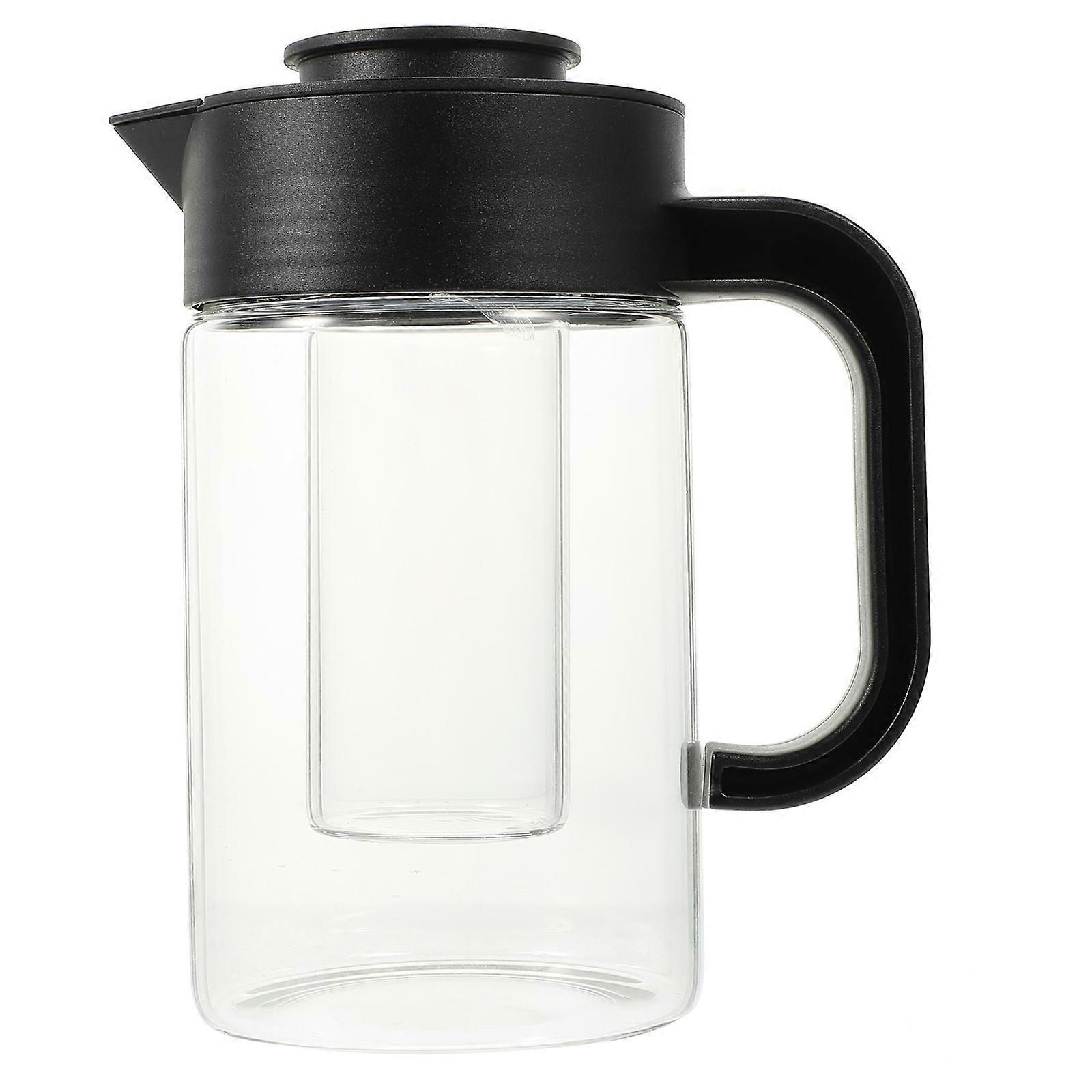 Black Juice Pitcher Household Juice Pitcher for Daily Use 2Pcs Multi-Function
