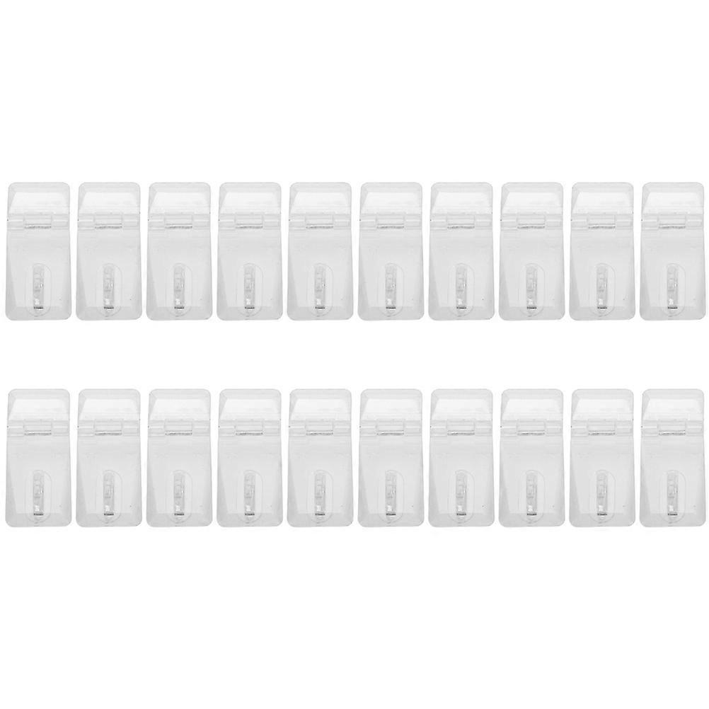 Clear Lock Hinge Latch Mini Hasp Buckle for Jewelry 30Sets