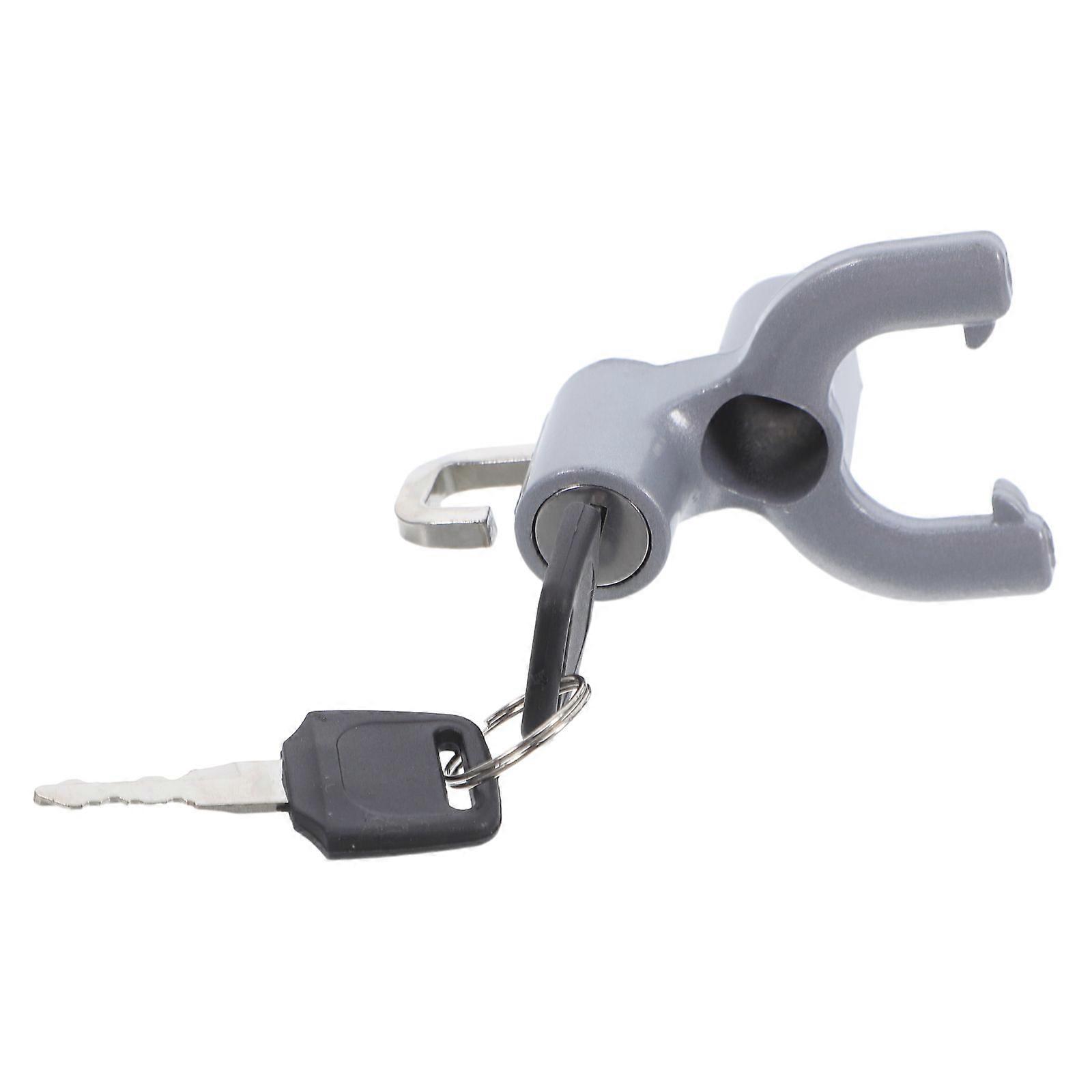 Motorcycles Lock for Anti Theft with Handlebar Clamp 2Pcs