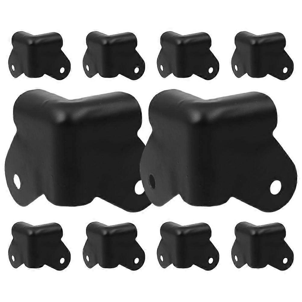 Iron Speaker Corner Guard for Protection with 40Pcs Black Covers