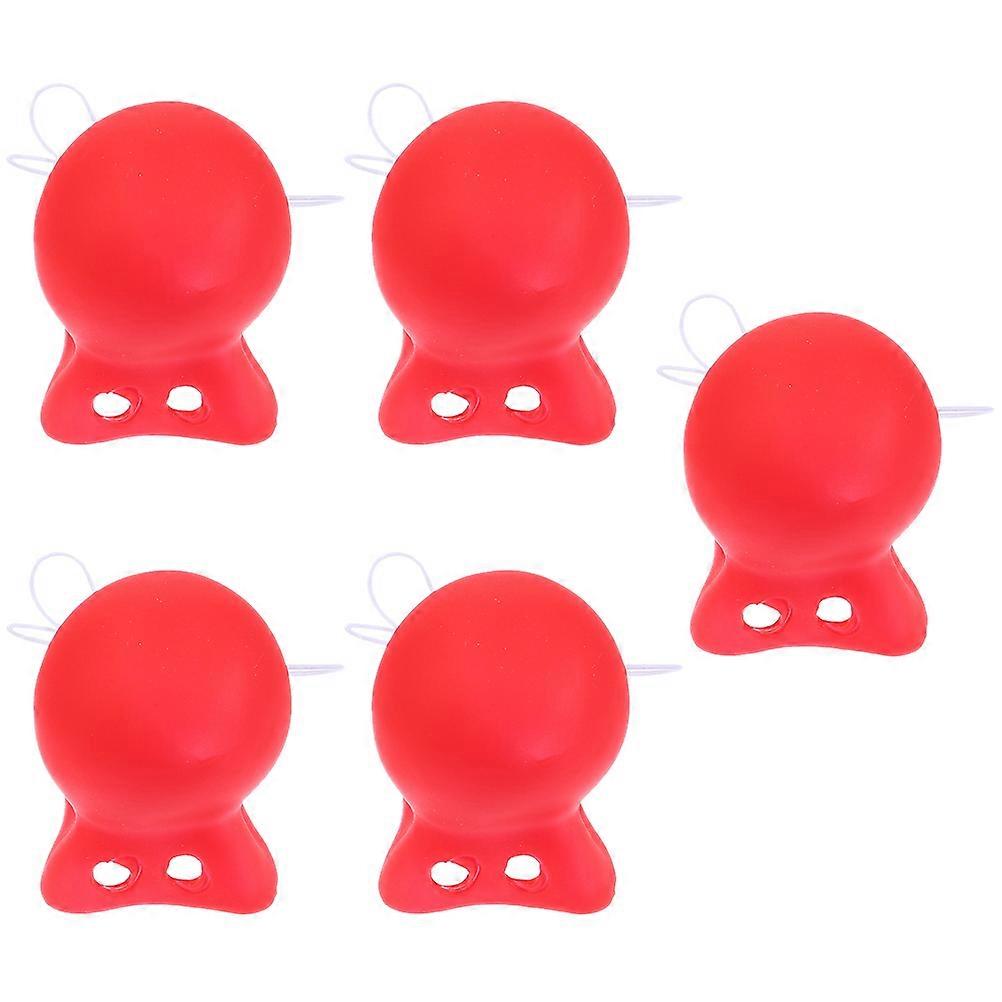 Funny Red Clown Nose Prop 20Pcs Ideal For Halloween Parties Cosplay Events Made Of Durable Material 7X6X5CM