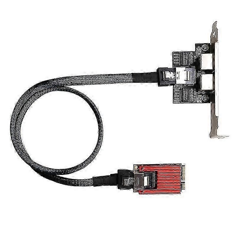 Mini Pcie Dual Port Gigabit Network Card Rj45 Ethernet Adapter I350 Chip Pci Network Card