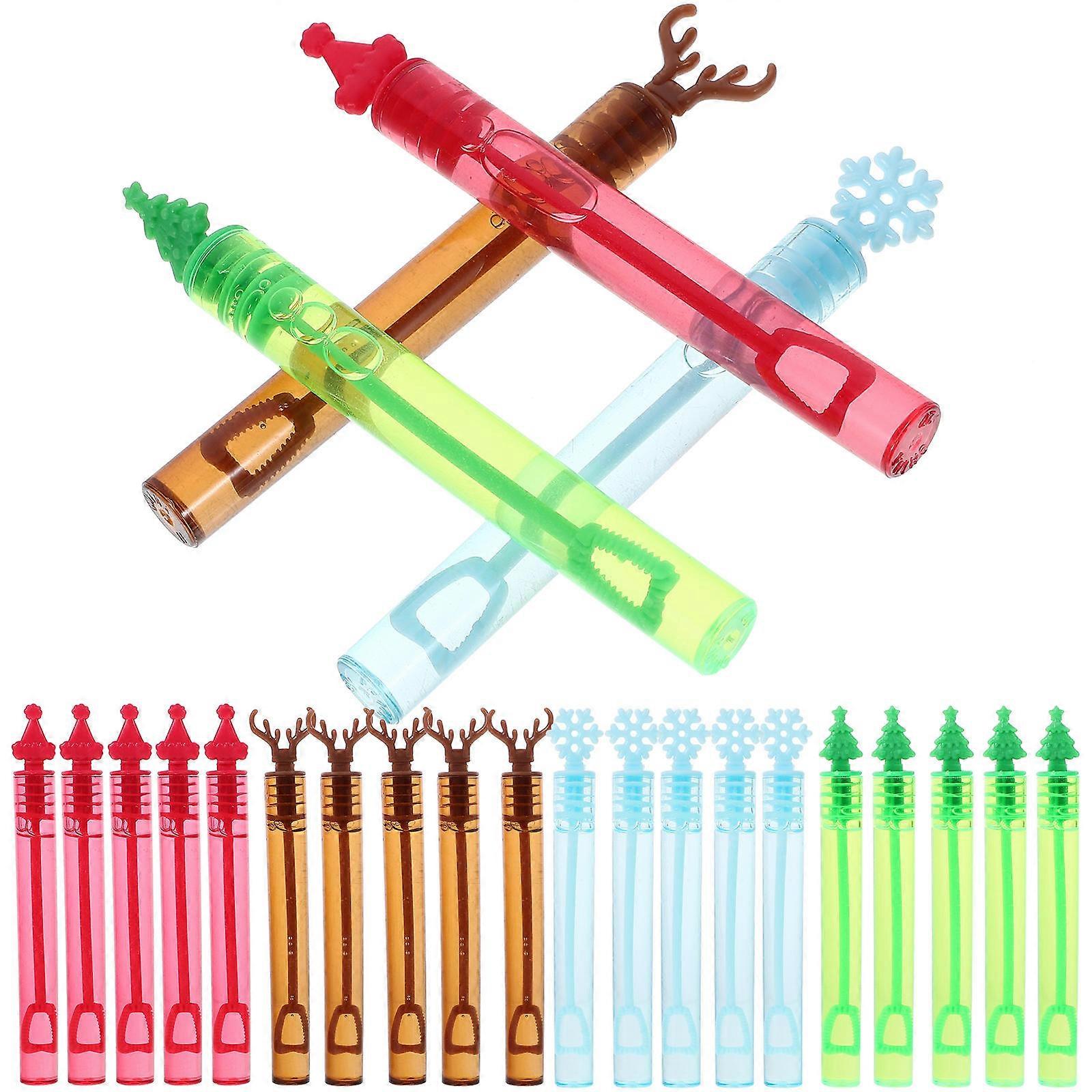 Bubble Wand Bubble Making Plaything for Celebration 144Pcs Assorted Color