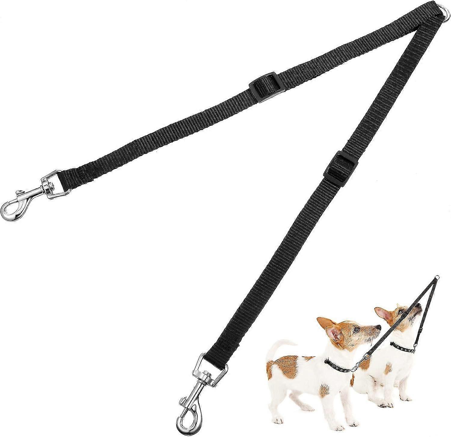 Double Adjustable Pet Training Leash Double Divider Tangle-Free Dog Leash Walking Training Leash 2025