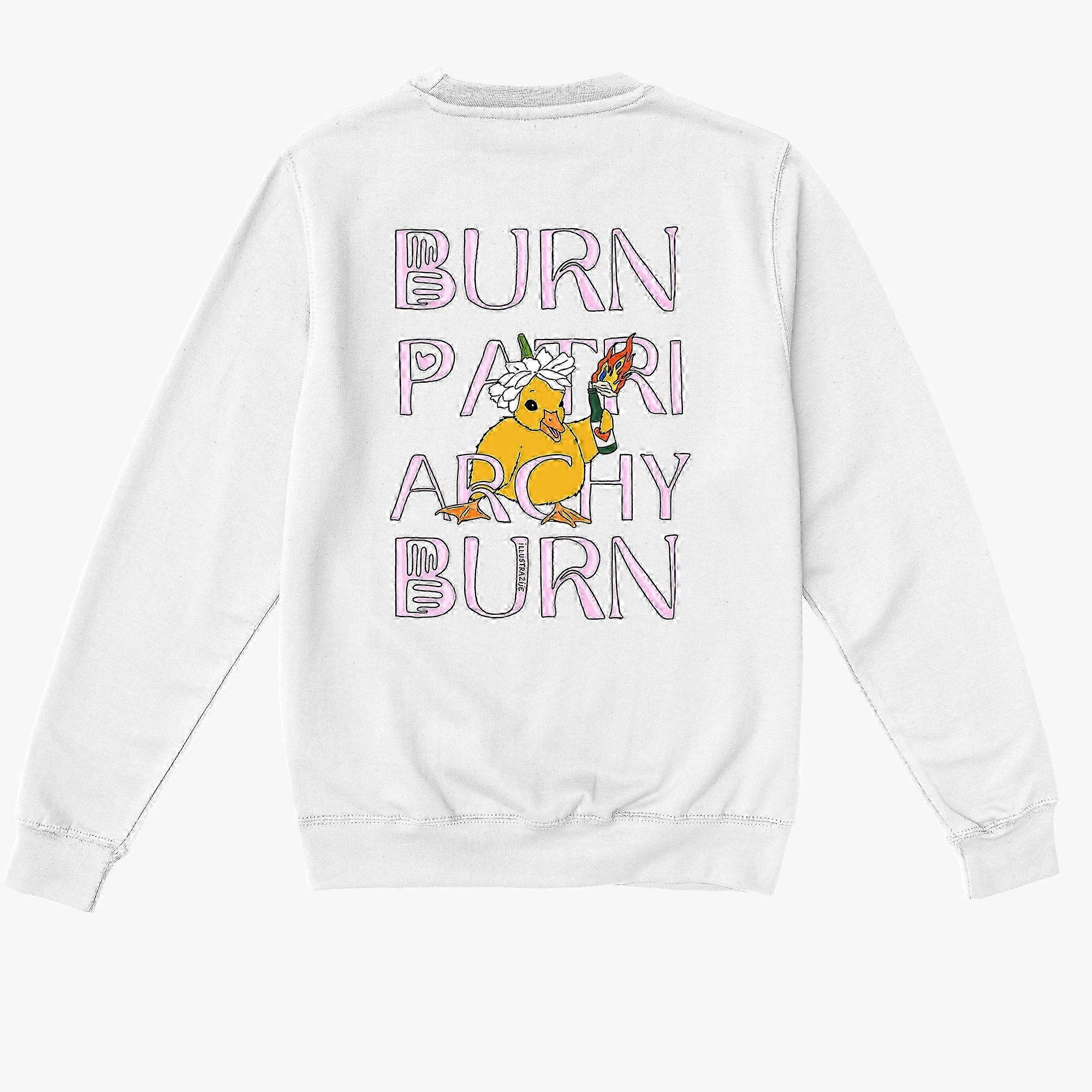 Duck Off, Patriarchy! Classic Sweatshirt