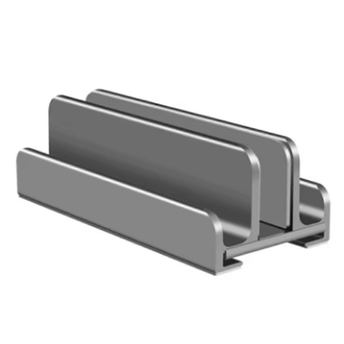 Laptop Stand Holder Three Slots for Notebook Computer Tablet Phone