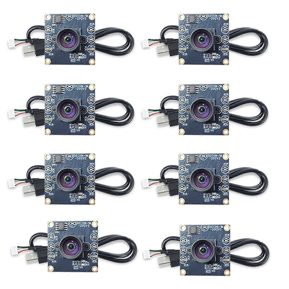 8Pcs 100 Degree Camera Module with 1 Meter Cable for WinXP/7/8/10