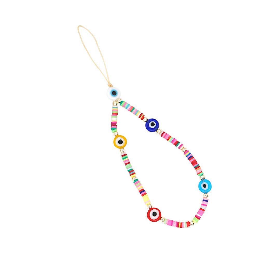 Phone Wrist Strap Beaded Lanyard for Hanging Things 2Pcs Multi-Functional Decoration