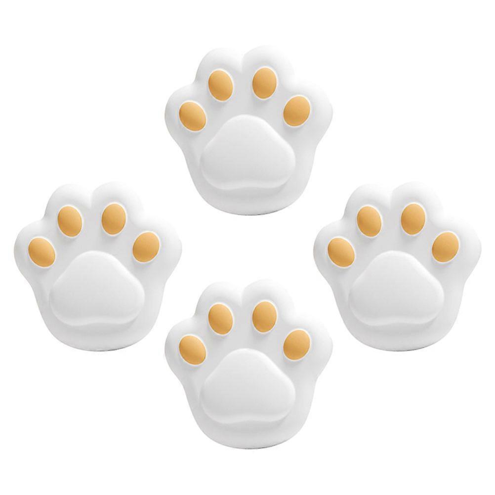 Baby Proofing Bumper Table Corner Protector for Protection 4Pcs White