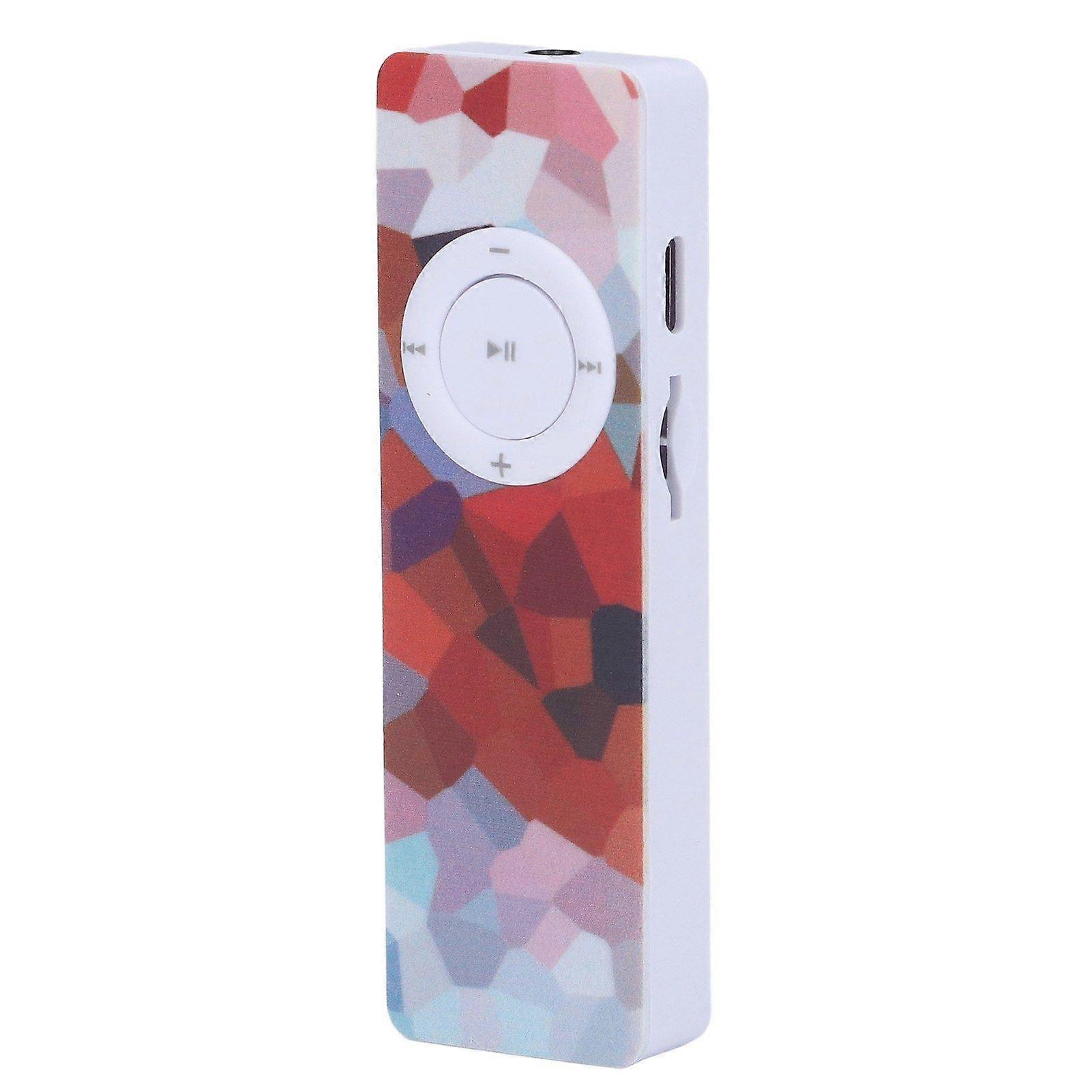 MP3 Player Build in Speaker Portable Music Player Supports Up to 64GB for Running Traveling Business Type A