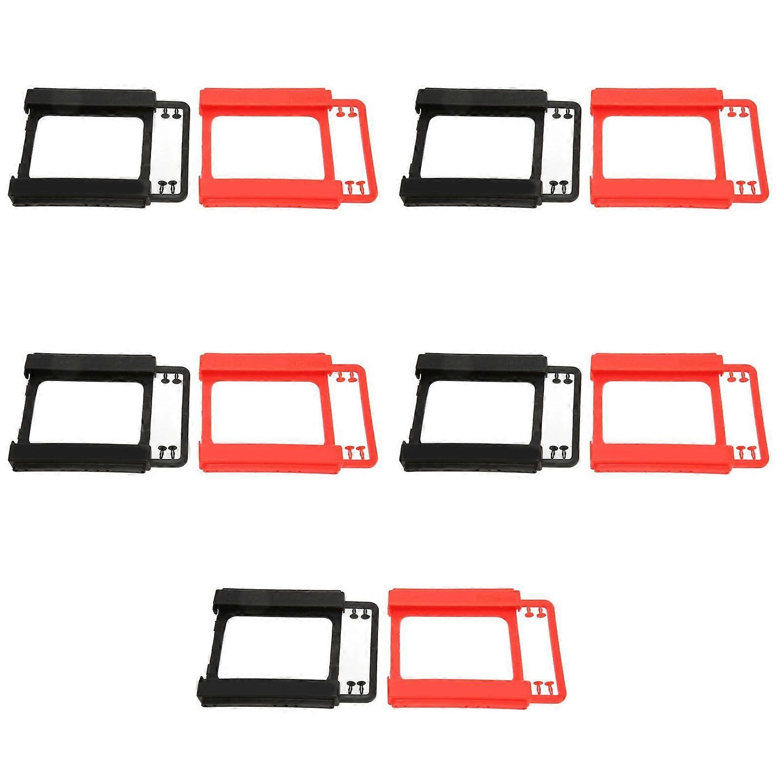 10pcs Hard Drive Bracket 2.5in Heat Dissipation High Compatibility HDD Hard Disk Carrier SSD Hard Drive Tray